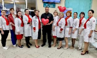 В минувшую субботу 17 февраля прошла акция «Красное платье. Сердце женщины»
